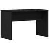 vidaXL Dressing Stool Black oak 70 x 35 x 45 cm Engineered wood