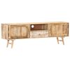 vidaXL TV Cabinet 140x30x45 cm Solid Mango Wood