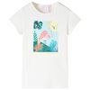 Kids'T-shirt Ecru 116