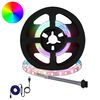 vidaXL LED Strip 4 pcs Black and Transparent 45 x 0.8 x 0.3 cm