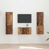 vidaXL TV Cabinet Set 5 pcs Old Wood Engineered Wood
