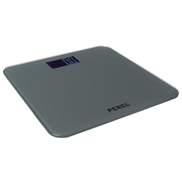 Perel Digital Bathroom Scale 180 kg Grey