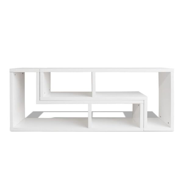 vidaXL TV Cabinet Double L-Shaped White