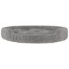 vidaXL Dog Bed Grey 70x55x23 cm Plush