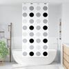vidaXL Shower Roller Blind with Cassette 150x240 cm Fabric Width 146 cm