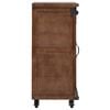 vidaXL Storage Cabinet Solid Fir Wood 64x33.5x75 cm Brown