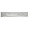 vidaXL Wall Shelves 2 pcs Concrete Grey 100x16.5x16.5 cm Engineered Wood