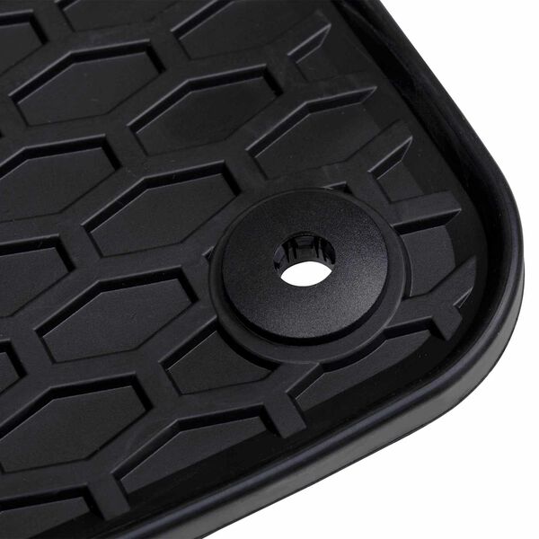 vidaXL Car Mat 2 pcs Black suitable for VW CADDY 2020- Rubber