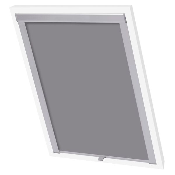 vidaXL Blackout Roller Blind Grey MK04