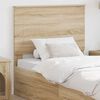 vidaXL Headboard with Headboard Sonoma Oak 75 cm Engineered Wood