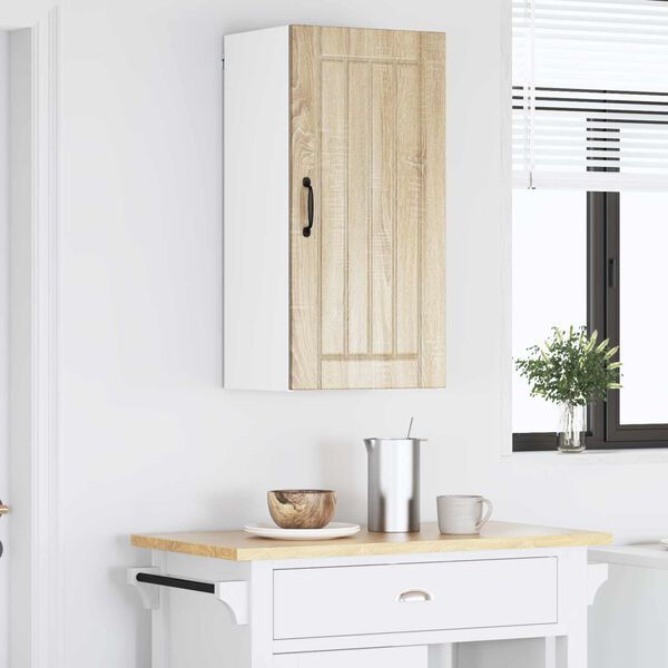 vidaXL Kitchen Cabinet Sonoma Oak 40 x 31 x 80 cm Engineered Wood