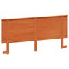 vidaXL Headboard Wax Brown 180 cm Solid Wood Pine