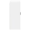 vidaXL Dishwasher Panel Lucca High Gloss White 80 x 31 x 80 cm