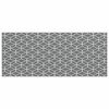 vidaXL Outdoor Rug Geometric ARAKIL Grey and White 600 x 250 cm