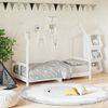 vidaXL Kids Bed Frame White 80x160 cm Solid Wood Pine