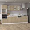 vidaXL Drawer Bottom Cabinet Sonoma Oak 80x46x81.5 cm Engineered Wood