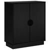 vidaXL Sideboard VENRAY Black 66 x 33 x 77.5 cm Engineered Wood