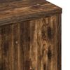 vidaXL Bathroom Cabinet Wall-mounted Smoked Oak 39 x 23.5 x 65 cm