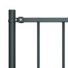 vidaXL Fence Panel Woerden with Posts Steel 1.7x1.25 m Anthracite