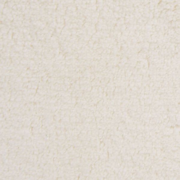 vidaXL Teddy Rug Cream 170x120 cm