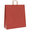 vidaXL Paper Bags 250 pcs with Handles Red 45x17x48 cm