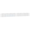 vidaXL Arched Gabion Raised Bed 800x50x100 cm Galvanised Iron