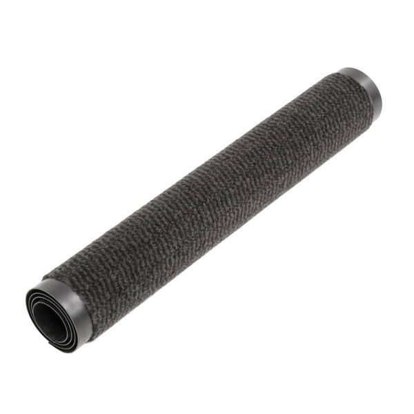 vidaXL Dust Control Mat Rectangular Tufted 120x180 cm Black