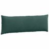 vidaXL Sofa Pillows 2 pcs Dark Green 120 x 40 cm Corduroy Fabric