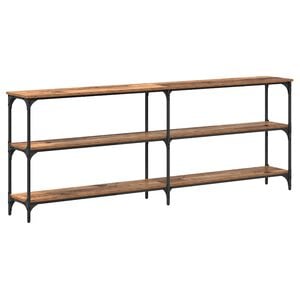 vidaXL Console Table Old Wood 200 x 29 x 75 cm