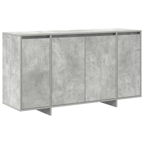 vidaXL Sideboard Concrete Grey 135 x 41 x 75 cm Engineered Wood