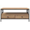 vidaXL Coffee Table Artisan oak 100 x 51 x 45 cm Engineered wood