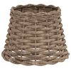 vidaXL Lamp Shade Brown Ø20x15 cm Wicker