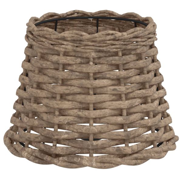 vidaXL Lamp Shade Brown Ø20x15 cm Wicker
