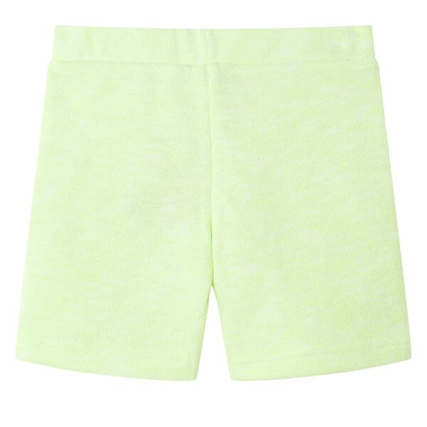 Kids' Shorts with Drawstring Neon Yellow 92