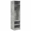 vidaXL Wardrobe Concrete Grey 50x50x200 cm Engineered Wood