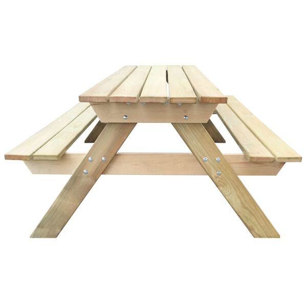 vidaXL Picnic Table 150x135x71.5 cm Wood