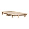 vidaXL Bed Frame without Mattress 90x190 cm Single Solid Wood Pine