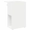 vidaXL End Table White 35 x 40 x 55 cm Engineered Wood