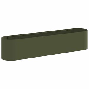 vidaXL Raised Garden Bed Olive Green 200 x 40x 40 cm