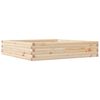 vidaXL Garden Planter 110x110x23 cm Solid Wood Pine