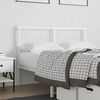 vidaXL Metal Headboard White 120 cm
