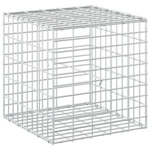 vidaXL Gabion with 5 mm Wire and 5x10 cm Mesh 50x50x50 cm