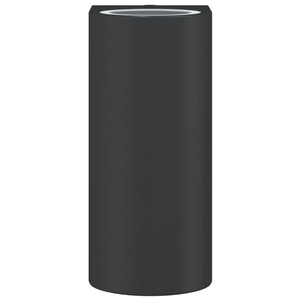 vidaXL Outdoor Wall Light Black Die-cast Aluminium