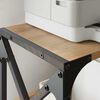 vidaXL Printer Stand Artisan Oak 44 x 26 x 31.5 cm Engineered Wood