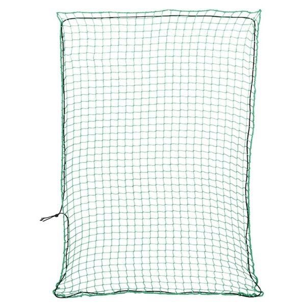 vidaXL Trailer Net with Elastic Rope Green 4x3 m PP