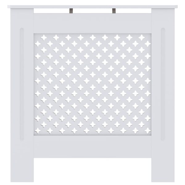 vidaXL MDF Radiator Cover White 78 cm