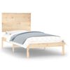 vidaXL Bed Frame without Mattress 100x200 cm Solid Wood Pine