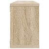 vidaXL Wall Cube Shelf 6 pcs Sonoma Oak 60x15x23 cm Engineered Wood