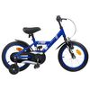 vidaXL Kids Bike 14 Inches for 3-5 Years Old Dark Blue