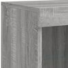 vidaXL Sideboard with LED Lights Grey Sonoma 81x37x100 cm